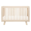 M4201NX,Babyletto,Hudson 3-in-1 Convertible Crib w/Toddler Bed Conversion Kit in Washed Natural
