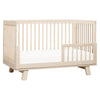 M4201NX,Babyletto,Hudson 3-in-1 Convertible Crib w/Toddler Bed Conversion Kit in Washed Natural