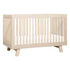 M4201NX,Babyletto,Hudson 3-in-1 Convertible Crib w/Toddler Bed Conversion Kit in Washed Natural