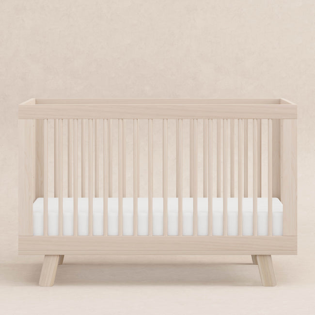 M4201NX,Babyletto,Hudson 3-in-1 Convertible Crib w/Toddler Bed Conversion Kit in Washed Natural
