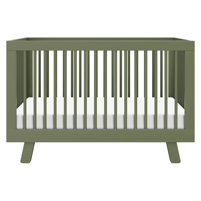 M4201OL,Babyletto,Hudson 3-in-1 Convertible Crib w/Toddler Bed Conversion Kit in Olive