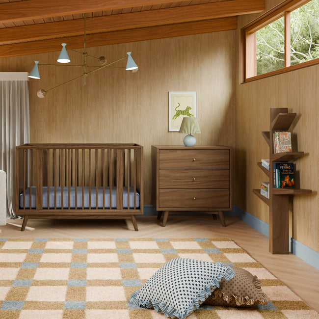 M4626NL,Babyletto Kids,Spruce Tree Bookcase in Natural Walnut