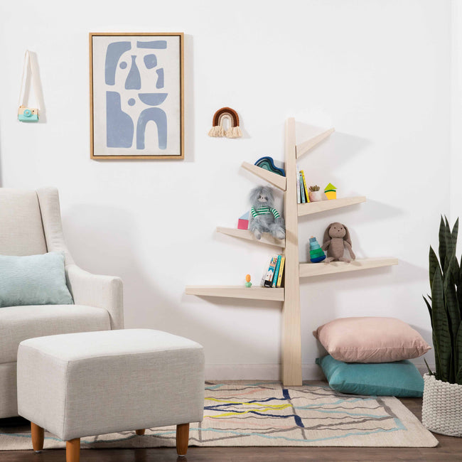 M4626NX,Babyletto Kids,Spruce Tree Bookcase in Washed Natural Finish