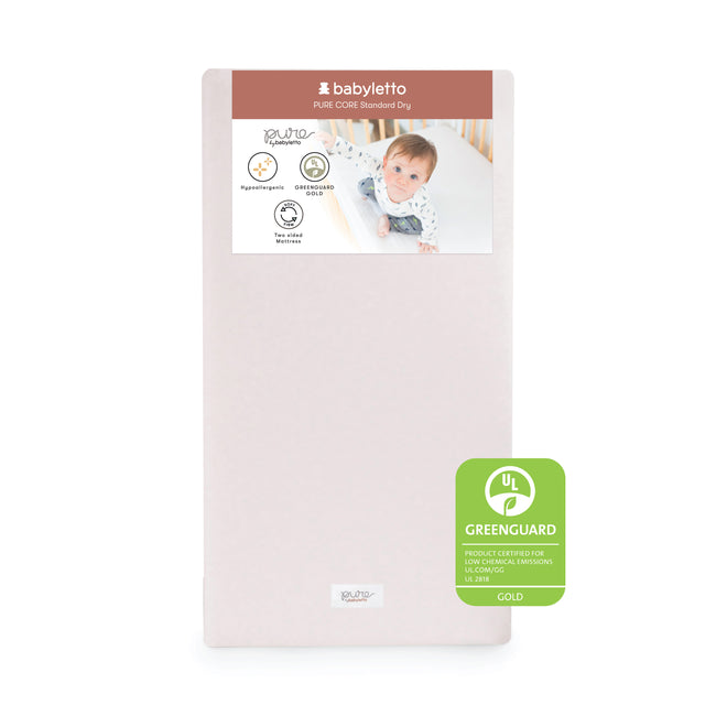M5322BB,Babyletto,Pure Core Non-Toxic Crib Mattress w/Dry Waterproof Cover
