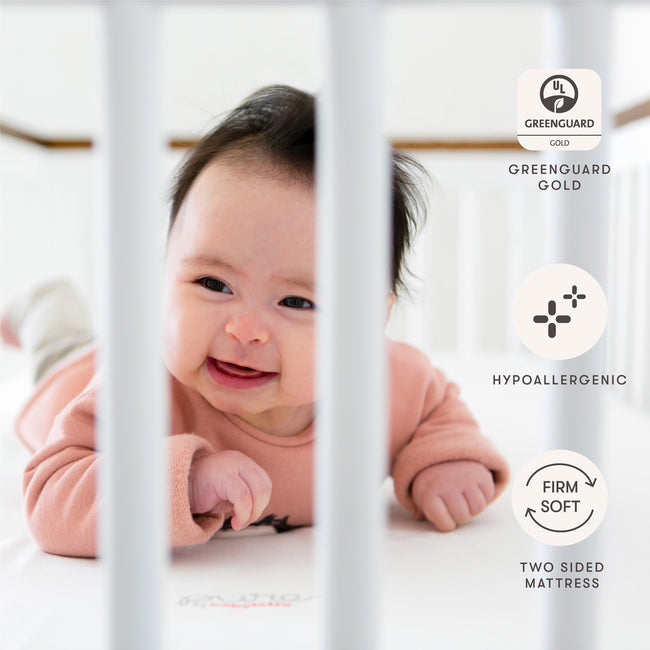 M5322BB,Babyletto,Pure Core Non-Toxic Crib Mattress w/Dry Waterproof Cover