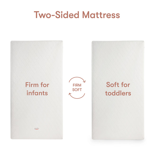 M5322BB,Babyletto,Pure Core Non-Toxic Crib Mattress w/Dry Waterproof Cover