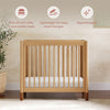 M5346C,Babyletto,Pure Core Non-Toxic Mini Crib Mattress with Hybrid Cover