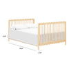 M5789BD,The MDB Family,Hidden Hardware Twin/Full Size Bed Conversion Kit in Blonde