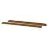 M5789NL,The MDB Family,Hidden Hardware Twin/Full Size Bed Conversion Kit in Natural Walnut