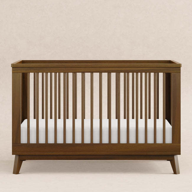 M5801NL,Babyletto,Scoot 3-in-1 Convertible Crib w/Toddler Bed Conversion Kit in Natural Walnut