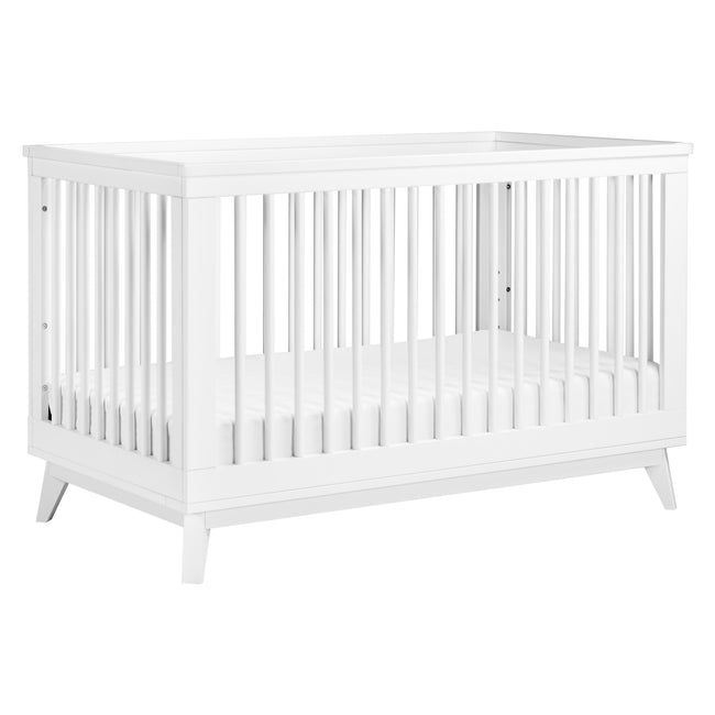 M5801W,Babyletto,Scoot 3-in-1 Convertible Crib w/Toddler Bed Conversion Kit in White