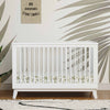 M5801W,Babyletto,Scoot 3-in-1 Convertible Crib w/Toddler Bed Conversion Kit in White
