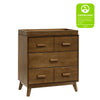 M5823NL,Babyletto,Scoot 3-Drawer Changer Dresser in Natural Walnut