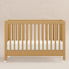 M6601HY,Babyletto,Maki Full-Size Folding Crib w/ Toddler Bed Conversion Kit in Honey