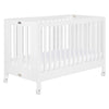 M6601W,Babyletto,Maki Full-Size Folding Crib w/Toddler Bed Conversion Kit in White Finish