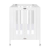 M6601W,Babyletto,Maki Full-Size Folding Crib w/Toddler Bed Conversion Kit in White Finish
