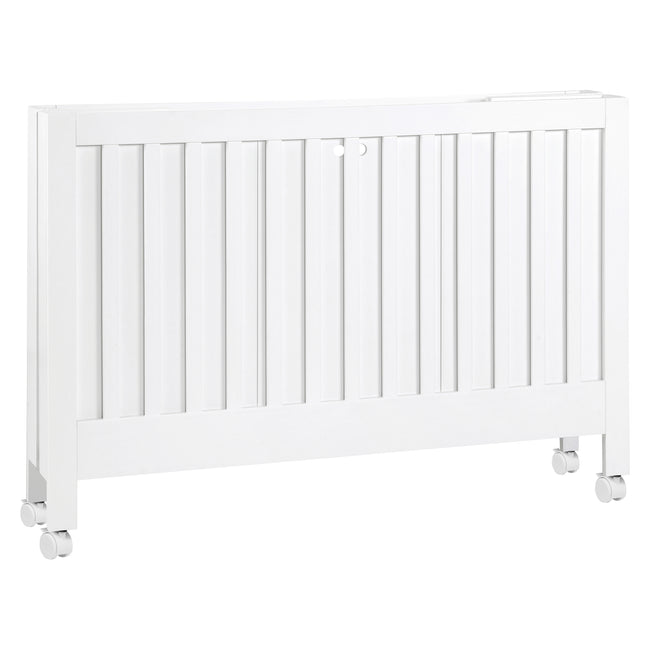 M6601W,Babyletto,Maki Full-Size Folding Crib w/Toddler Bed Conversion Kit in White Finish