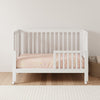 M6601W,Babyletto,Maki Full-Size Folding Crib w/Toddler Bed Conversion Kit in White Finish