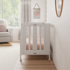 M6601W,Babyletto,Maki Full-Size Folding Crib w/Toddler Bed Conversion Kit in White Finish