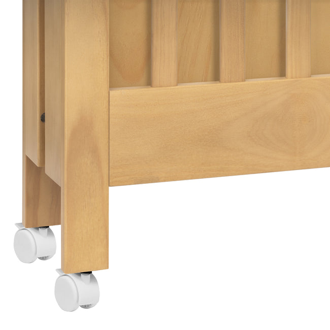 M6698HY,Babyletto,Origami Mini Crib in Honey