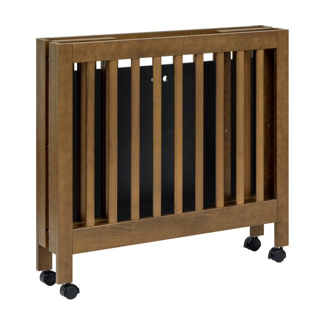 M6698NL,Babyletto,Origami Mini Crib in Natural Walnut