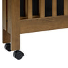 M6698NL,Babyletto,Origami Mini Crib in Natural Walnut
