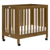 M6698NL,Babyletto,Origami Mini Crib in Natural Walnut
