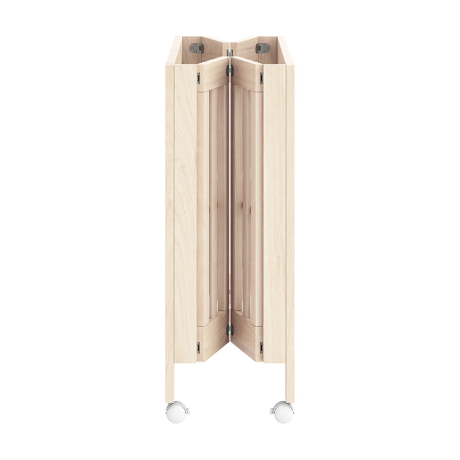 M6698NX,Babyletto,Origami Mini Crib in Washed Natural