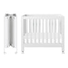 M6698W,Babyletto,Origami Mini Crib in White Finish