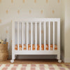 M6698W,Babyletto,Origami Mini Crib in White Finish