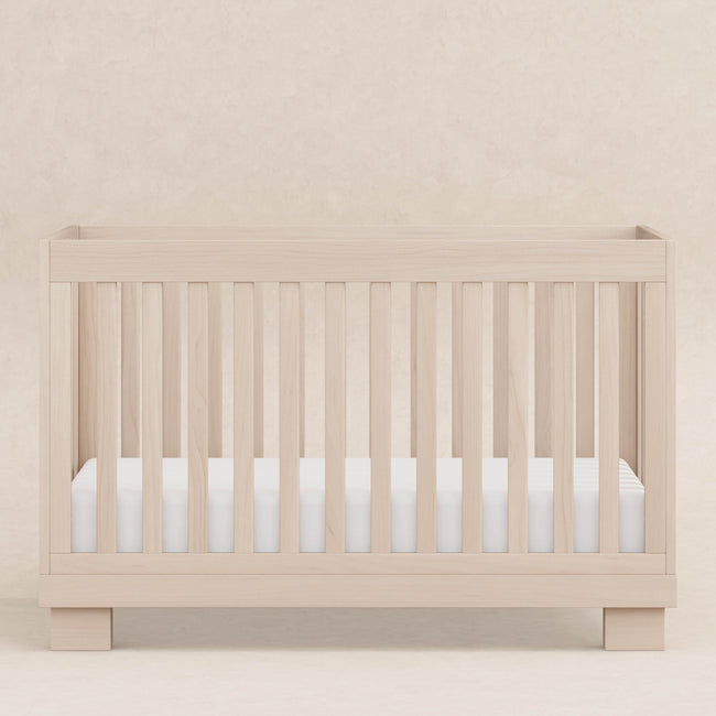 M6701NX,Babyletto,Modo 3-in-1 Convertible Crib w/Toddler Bed Conversion Kit in Washed Natural