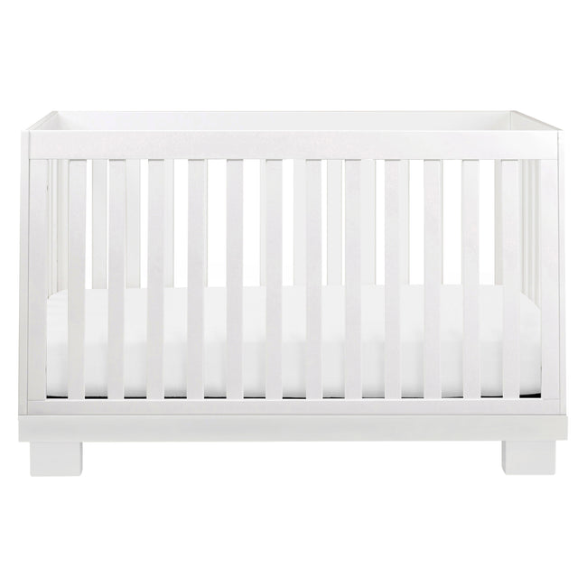 M6701W,Babyletto,Modo 3-in-1 Convertible Crib w/Toddler Bed Conversion Kit in White Finish
