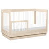 M8601KNX,Babyletto,Harlow 3-in-1 Convertible Crib w/Toddler Bed Conversion Kit in Washed Natural/