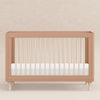 M9001CYNNX,Babyletto,Lolly 3-in-1 Convertible Crib w/Toddler Bed Conversion in Canyon/Washed Natural