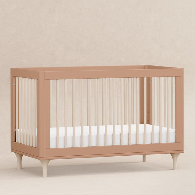 M9001CYNNX,Babyletto,Lolly 3-in-1 Convertible Crib w/Toddler Bed Conversion in Canyon/Washed Natural