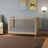 M9001TPEN,Babyletto,Lolly 3-in-1 Convertible Crib w/Toddler Bed Conversion Kit in Taupe/Natural
