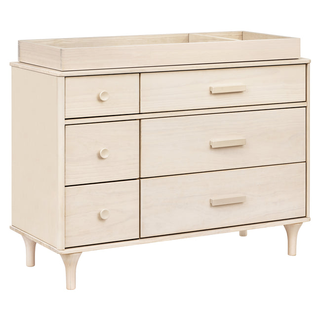 M9016NX,Babyletto,Lolly 6-Drawer Double Dresser  Assembled in Washed Natural
