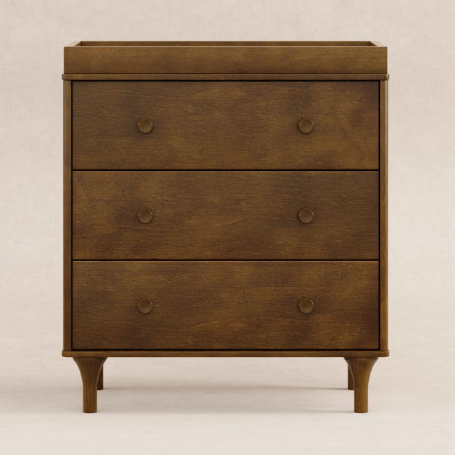 M9023NL,Babyletto,Lolly 3-Drawer Changer Dresser in Natural Walnut