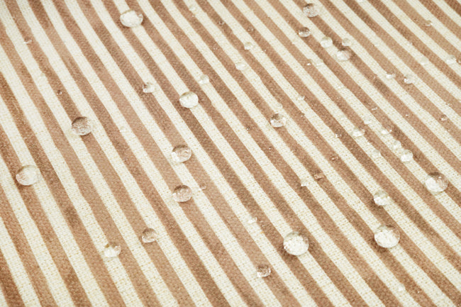 MDBFABRIC197,Babyletto,Babyletto - Perf Bronze Stripe Eco-Crossweave SWATCH
