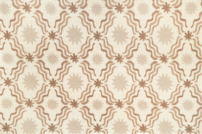 MDBFABRIC199,Babyletto,Babyletto - Perf Bronze Star Eco-Crossweave SWATCH