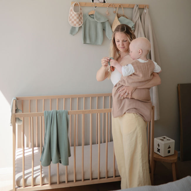 SCS-1003, Mushie Stretchy Crib Sheet | SCS-1001, Mushie Stretchy Crib Sheet