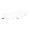 NW25419CK,Nursery Works,Acrylic Changing Tray in Clear Acrylic