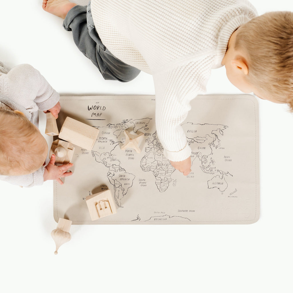 image of kids playing in a mat