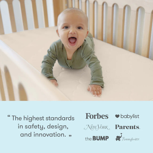 N/A, Newton 2-Stage Baby Crib Mattress in Sand