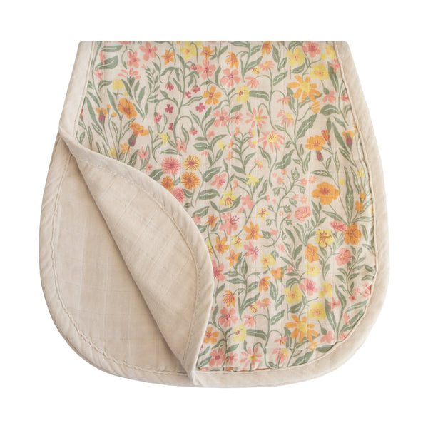MBC-208, Organic Cotton Muslin Burp Cloth 2-Pack