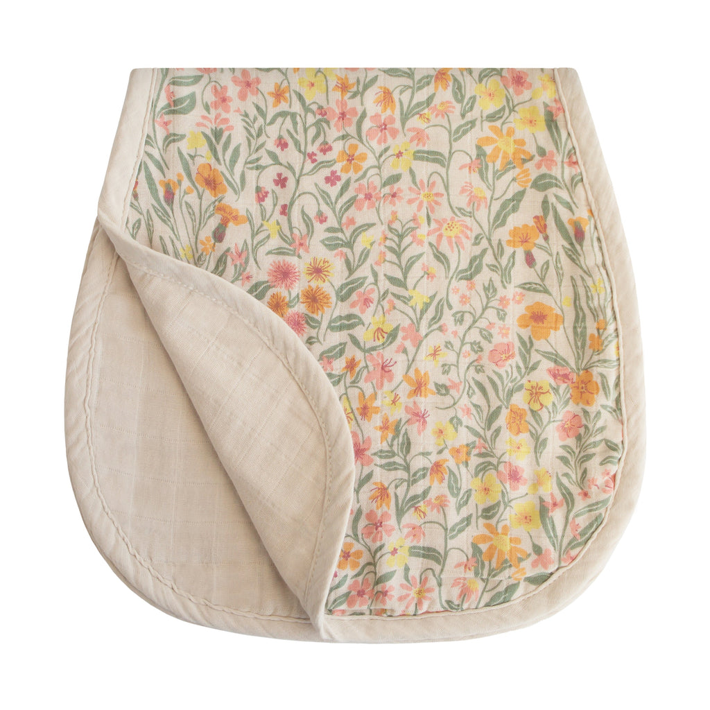 MBC-208, Organic Cotton Muslin Burp Cloth 2-Pack