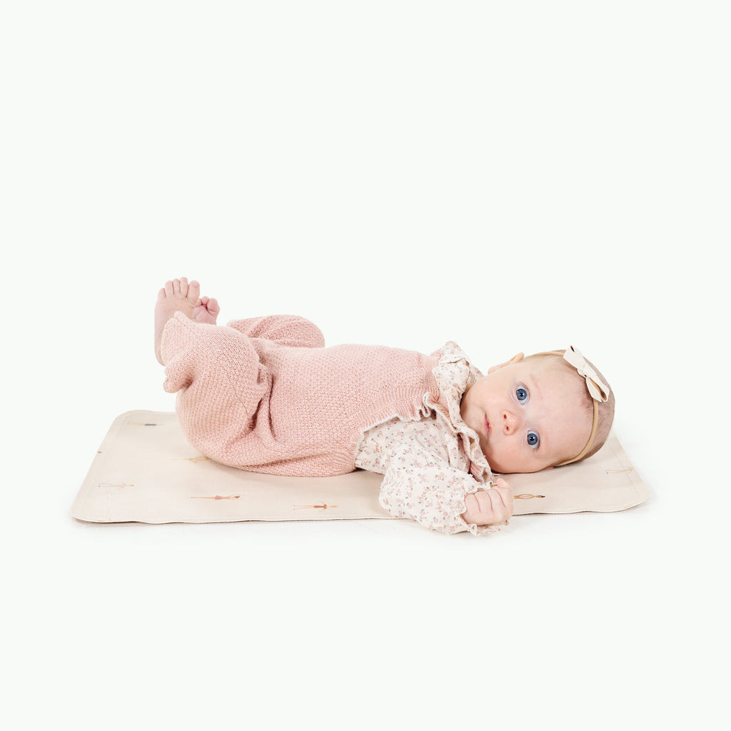 Image of a baby in a mat