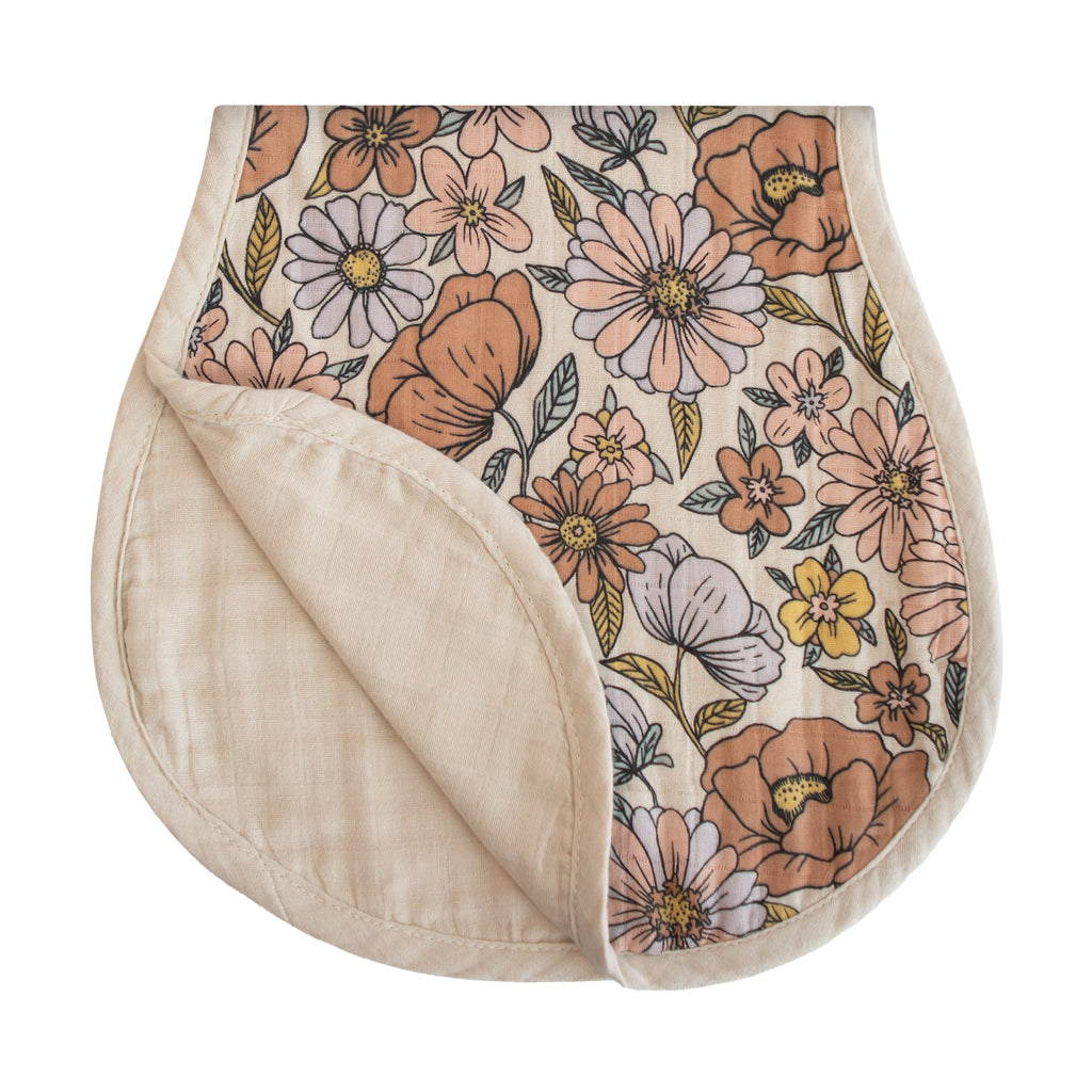 MBC-206, Organic Cotton Muslin Burp Cloth 2-Pack