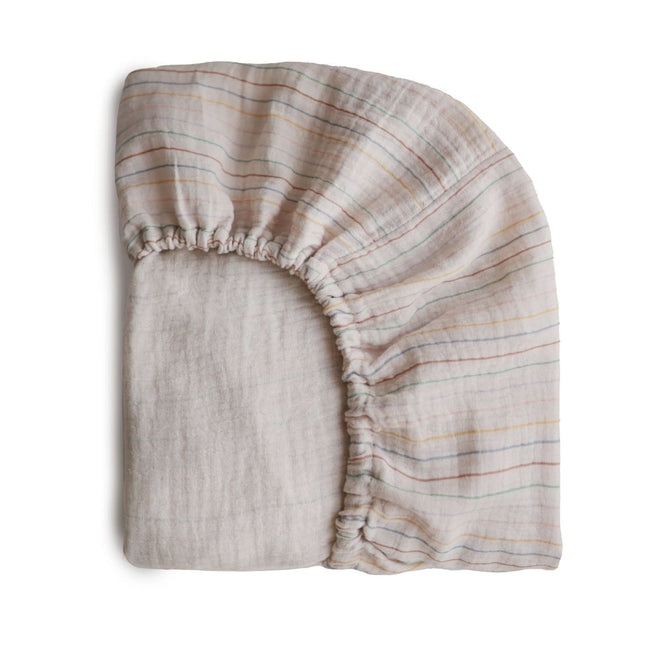 MCS-328, Mushie Extra Soft Muslin Crib Sheet
