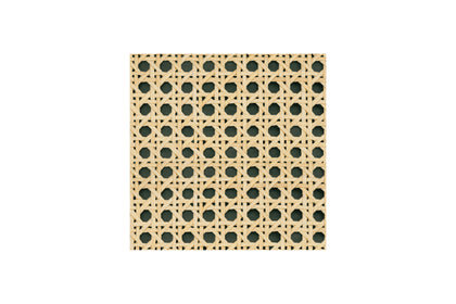 SWATCH234,Babyletto,Babyletto - Forest Green w/ Octagonal Natural Cane SWATCH